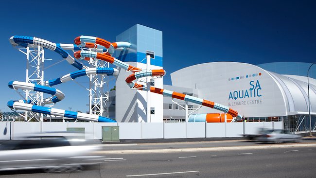 Polin Supplies Waterslides for SA Aquatic and Leisure Centre
