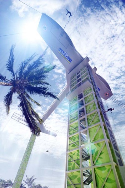 Construction starts on Singapore’s first bungy tower