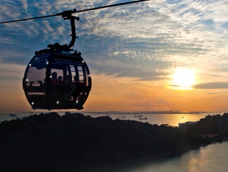 New cable car service to help visitors get around Singapore’s Sentosa Island