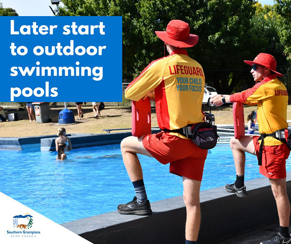 Lifeguard shortage results in late start for South Grampians’ outdoor pool openings