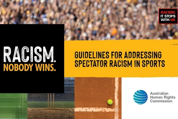 Commissioner calls for coordinated response from Australian sporting sector to address spectator racism
