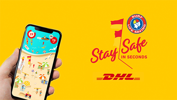 DHL Express and Surf Life Saving Australia launch online game to raise beach safety awareness