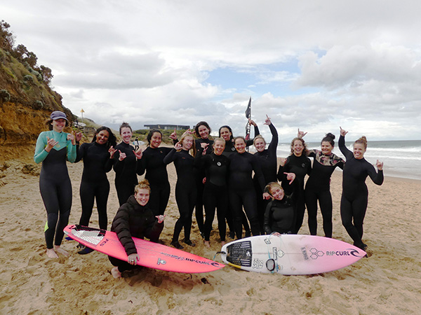 Surfing Victoria launches new series of coaching clinics for women and girls