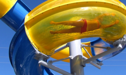 Swimplex installs Polin waterslide at Nobby Beach Holiday Village