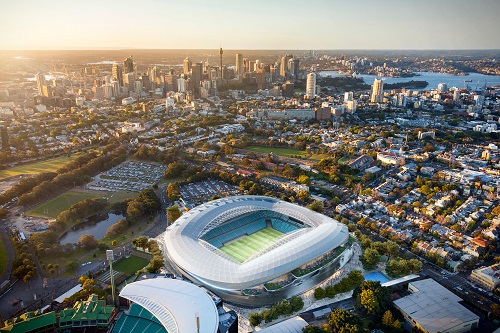 Cox Architecture announced as winning designer for new Sydney Football Stadium