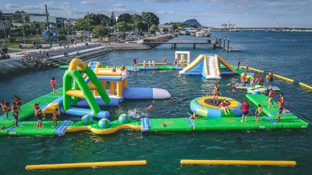 Lifeguards ‘did their job’ in Tauranga inflatable water playground incident