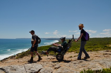 Trailrider allows wheelchair-bound Australians to go hiking