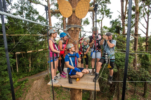 New Sunshine Coast high ropes course the ‘most thrilling’ in Australia