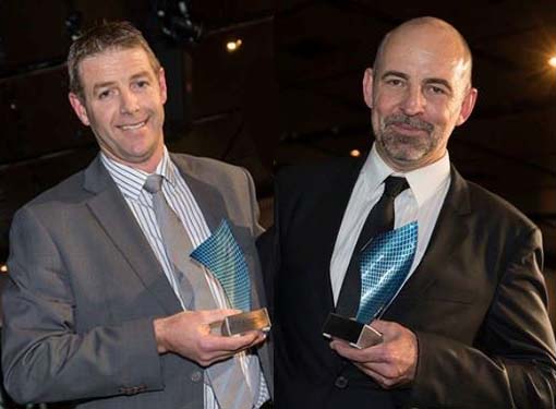 Steve Hevern and Wayne Middleton win VMA Professional of the Year awards