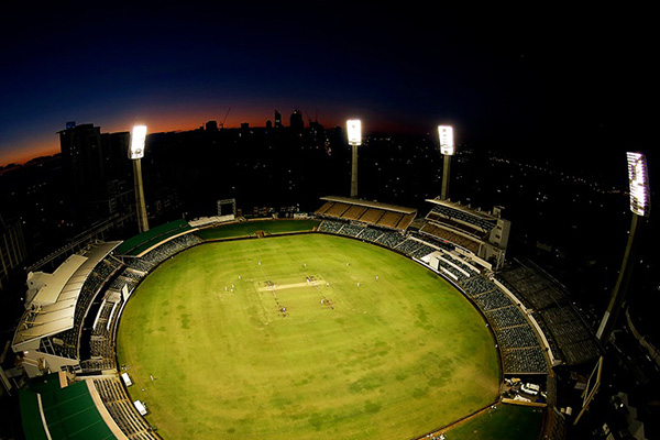 WACA Ground light towers to be upgraded to coloured LED