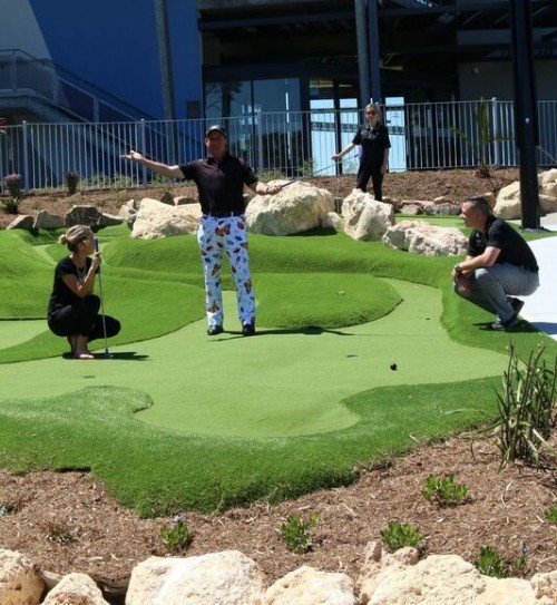 New Mini Golf course replicates the 18-hole experience