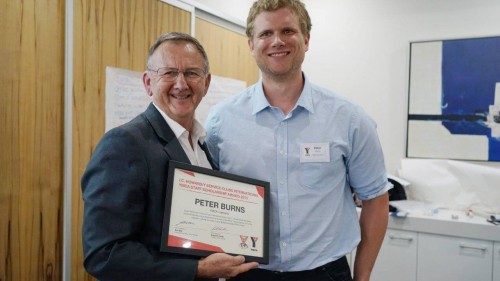 Peter Burns of YMCA Canberra wins IC Howard/Y International Service Clubs Staff Scholarship
