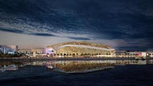 Work advances on Abu Dhabi’s Yas Bay entertainment and lifestyle precinct