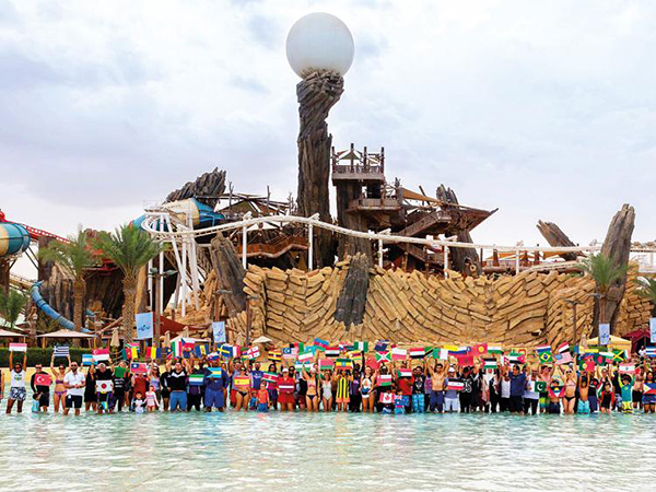 Yas Waterworld sets Guinness World Record