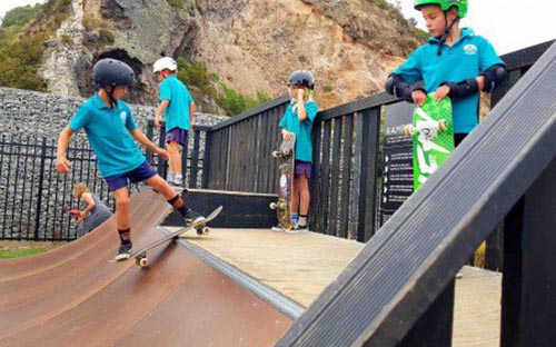 Permanent skate park and community green planned for Christchurch