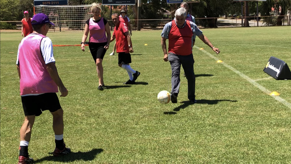 Maroondah City Council trials Walking Football program to promote positive healthy ageing