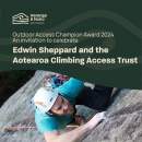 Climbing Trust secures award for restoring public access to New Zealand crags
