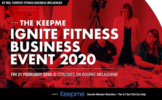 Ignite Fitness Business returns to Melbourne in 2020