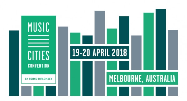 Cultural leaders to unite for 2018 Music Cities Convention in Melbourne