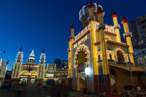 Restored Big Dipper Tower lights up Luna Park Sydney - Australasian Leisure  Management