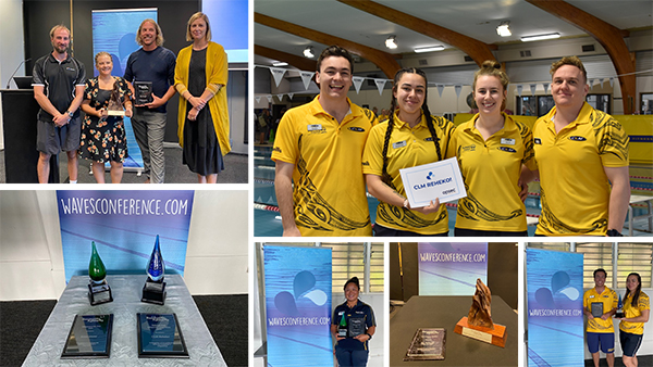 Recreation Aotearoa 2021 Aquatics Awards recognise leading professionals and venue initiatives