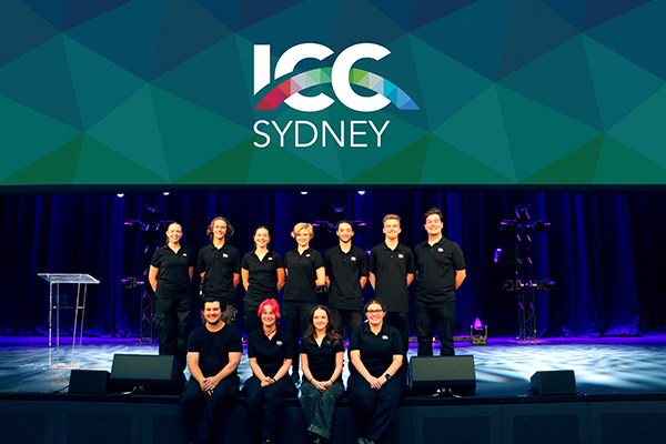 Record number of candidates recruited into ICC Sydney’s Audio Visual Graduate Program 