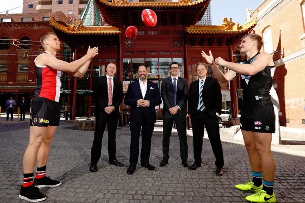 Undeterred by declining numbers for Shanghai fixture, AFL looks to expand presence in China
