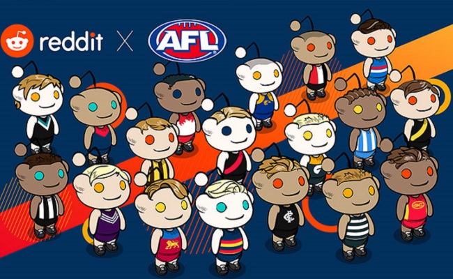 AFL agrees world’s first sports partnership for Reddit Avatars