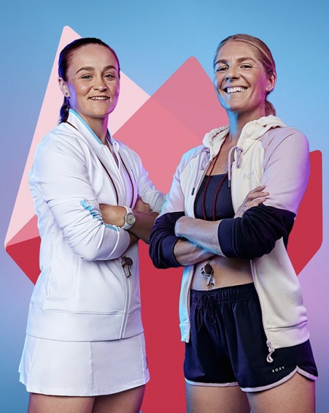 Ash Barty and Stephanie Gilmore take on new roles as AIA Vitality ambassadors