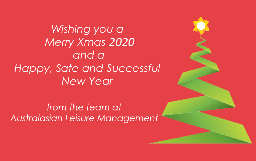 Seasons Greetings from the team at Australasian Leisure Management
