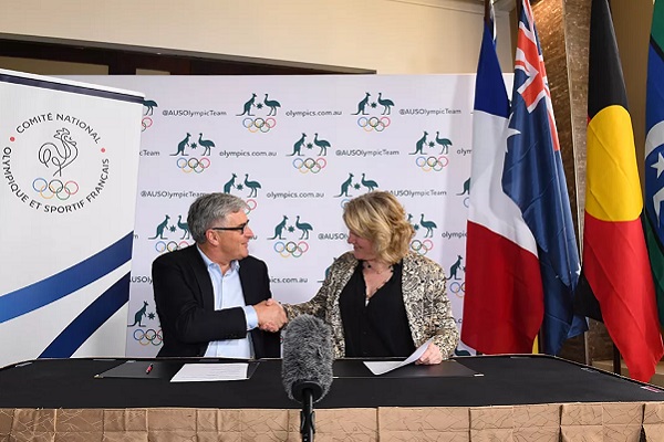 Australian and French Olympic Committees sign cooperation agreement