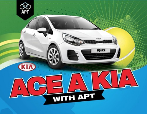 APT Asia Pacific introduce ‘win a car’ competition for tennis court installers