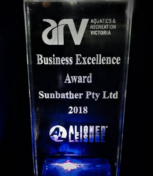 Sunbather secures 2018 ARV Business Excellence Award