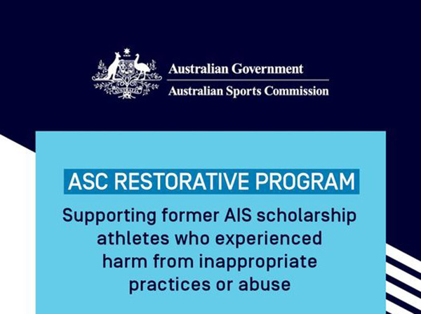 New Australian Sports Commission Restorative Program launched today
