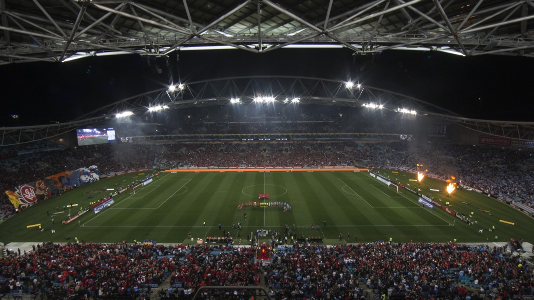 Sydney derby breaks A-League attendance record