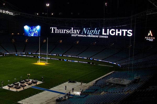 Sydney’s Accor Stadium lights up ahead of State of Origin game 1
