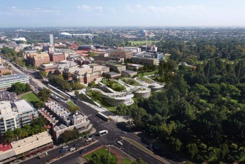 Shortlisted designs revealed for new ‘cultural landmark’ on former Royal Adelaide Hospital site