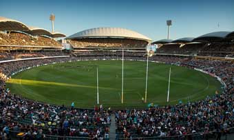 Adelaide reaps rewards of AFL at revamped Oval