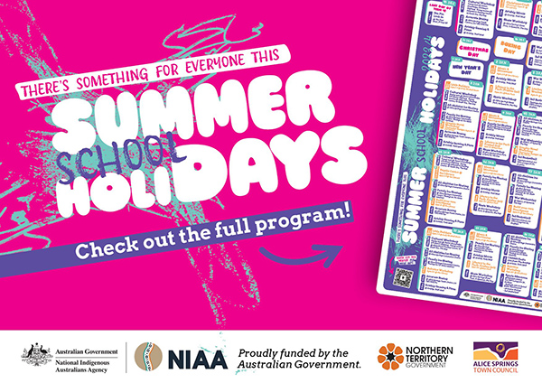 Northern Territory sport and community organisations to provide free holiday youth activities