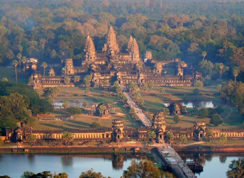 Cambodian outrage at building of Angkor Wat replica in India