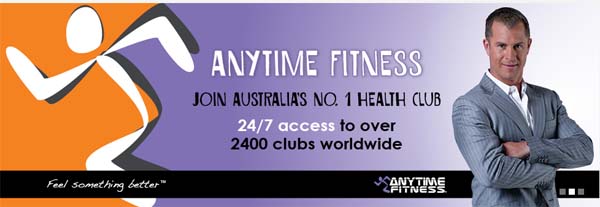 Anytime Fitness and Shannan Ponton exhibit at the 2014 Australian Fitness & Health Expo