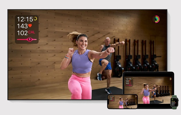Apple adds group exercise option to Fitness+ platform