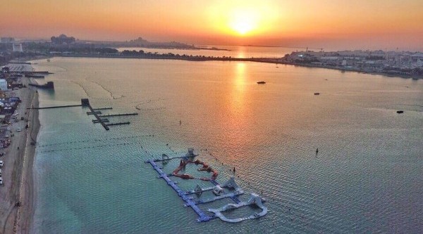 Abu Dhabi gets first inflatable aquatic playground