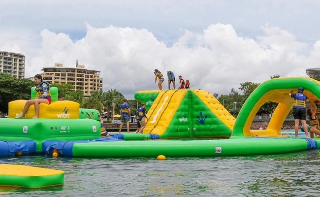 New Aqua Park open at Darwin Waterfront
