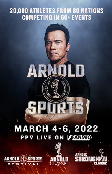 Arnold Schwarzenegger and Fanmio partner for global delivery of 2022 Arnold Sports Festival