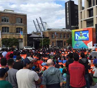 Cricket World Cup Fanzone opens in Auckland