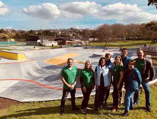 Marlborough Park transformed with exciting new skatepark
