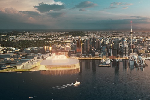 Consortium release plans for privately funded Auckland waterfront stadium