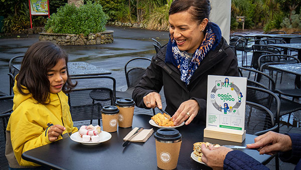 Auckland Zoo launches scheme to eliminate single-use coffee cups