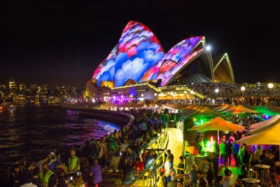 Vivid Sydney shines with record numbers